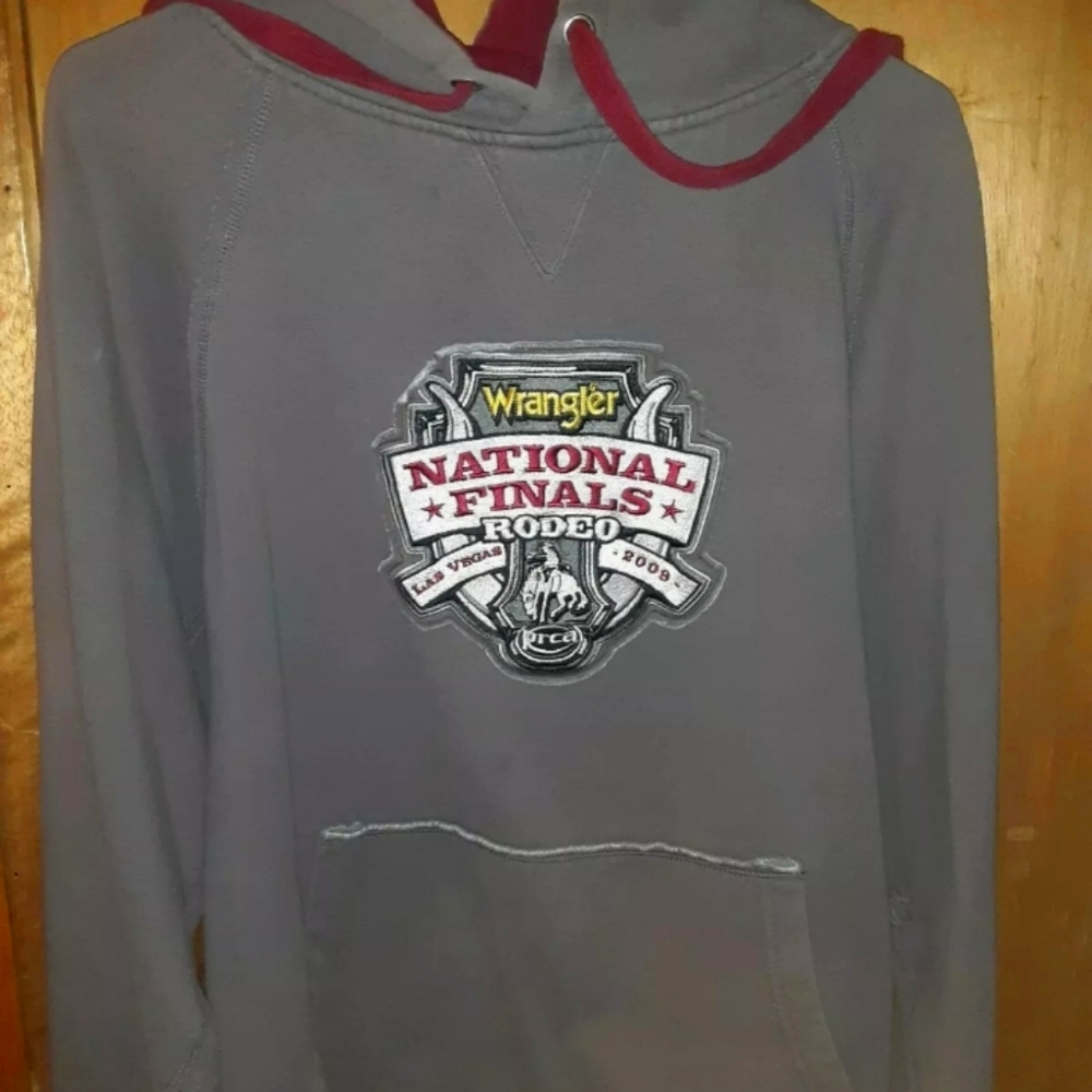 Vintage Main Gate Wrangler LG Rodeo Hoodie